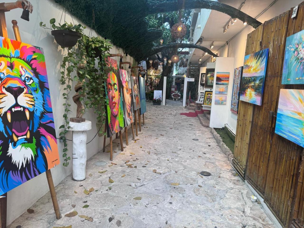 Hotel Ha Garden Gallery - 5Th Avenue 普拉亚卡门 外观 照片